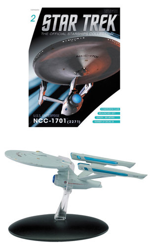 Star Trek Official Starships Collection Magazin mit Modell #02 USS Enterprise NC