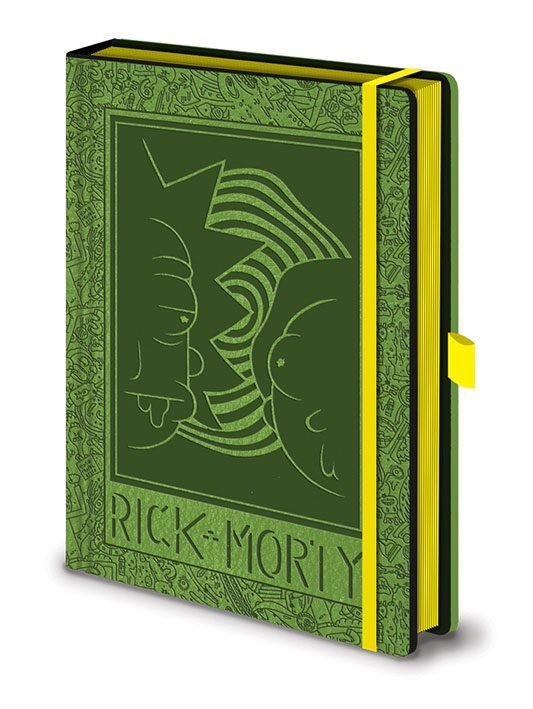 Rick and Morty Premium Notizbuch A5 Face 2 Face
