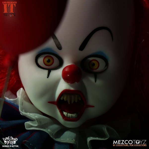 Stephen Kings Es Living Dead Dolls Puppe Pennywise 25 cm