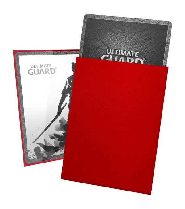 Ultimate Guard Katana Sleeves Standardgröße Rot (100)