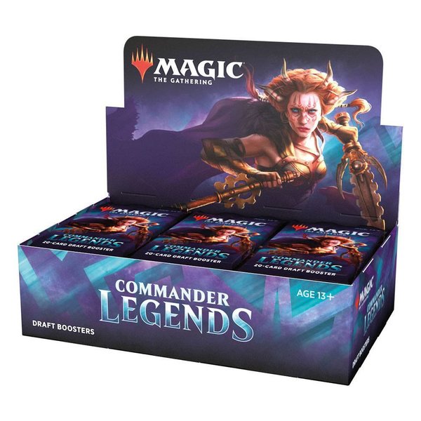 Magic the Gathering Commander Legends Draft-Booster Display (24) englisch