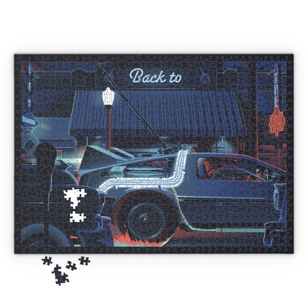 Zurück in die Zukunft Puzzle DeLorean (1000 Teile)