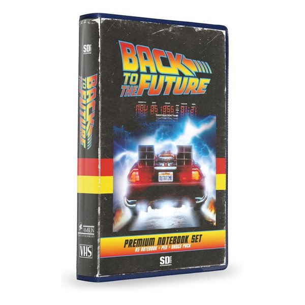 Zurück in die Zukunft Schreibset 6-teilig VHS