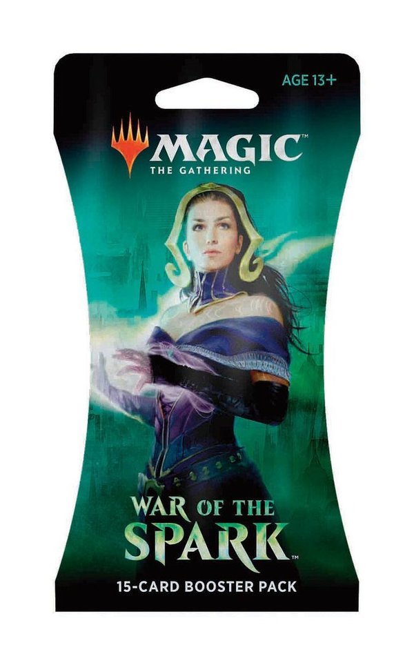 Magic the Gathering War of the Spark Sleeved Booster Display (12) englisch